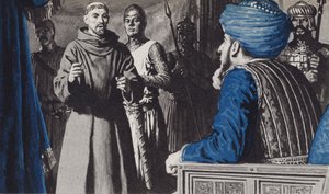 Francis Tried to Convert the Turkish Sultan in Jerusalem by English School